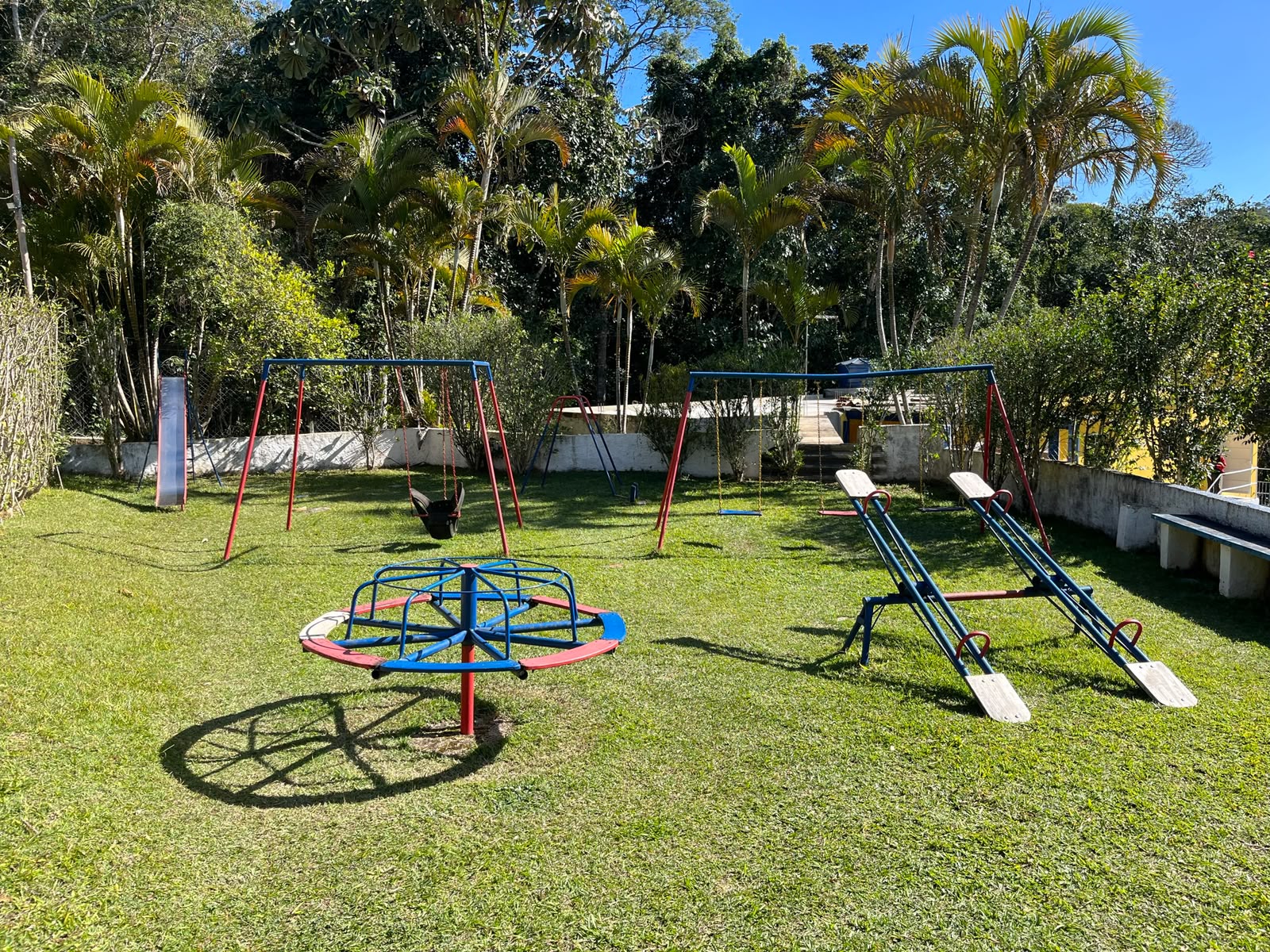 Playground para visitas de familiares